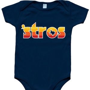 Houston Astros Jose Altuve STROS Baby Onesie